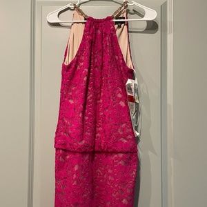 Hot Pink Size 4 XSCAPE Dress NWT